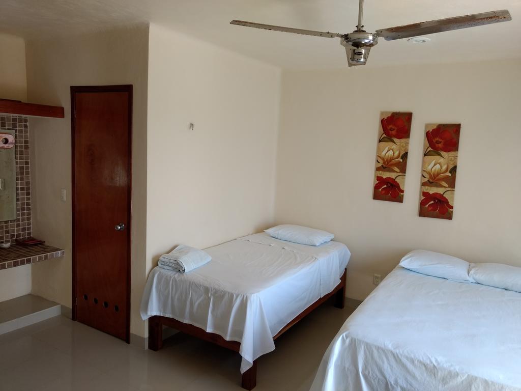 Las Cabanas Del Doctor Mahahual Bagian luar foto