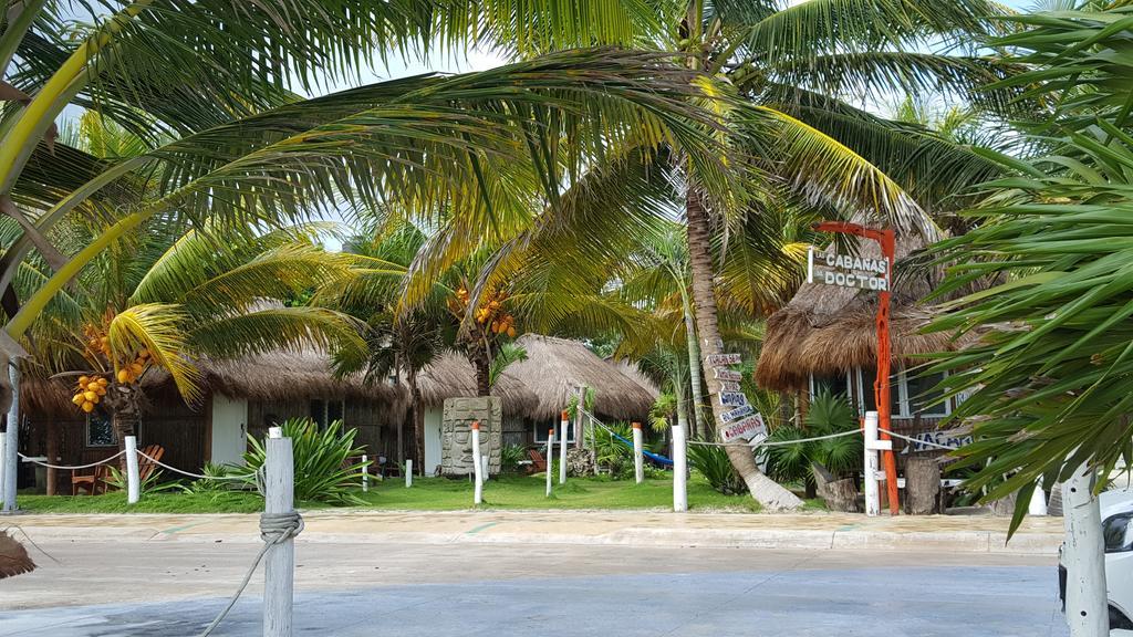 Las Cabanas Del Doctor Mahahual Bagian luar foto