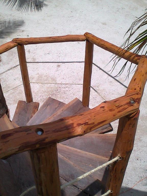 Las Cabanas Del Doctor Mahahual Bagian luar foto